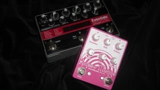 Earthquaker Devices Rainbow Machine VS Eventide Pitchfactor Crystals [upl. by Nylasor]