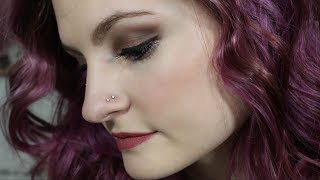 Double Nose Piercing at Home  Alyssa Nicole [upl. by Bobbee30]