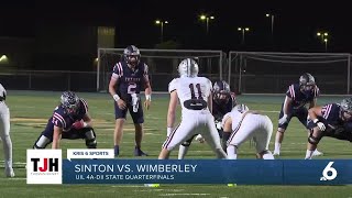 Sinton vs Wimberley [upl. by Adnana]