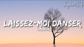 Dalida  Laissezmoi Danser Lyrics [upl. by Aryas521]