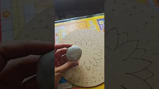 Lippan art 🎨 shorts art artist lippanart colors clay youtubeshorts video diy [upl. by Neelehtak708]