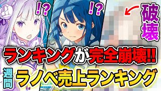 【週間ラノベ売上】ぶっ壊れ売上でランキング崩壊！！リゼロすら太刀打ちできない！？文庫amp単行本ラノベ売上ランキングTOP10【2024年9月4週】【2024年夏アニメ】【負けヒロイン／リゼロ】 [upl. by Mehsah]