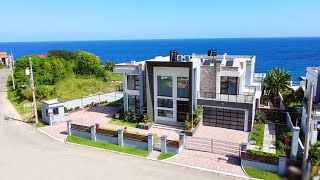 Touring an Ultra Modern Jamaica Beach House for Sale  St Mary Jamaica [upl. by Vatsug]