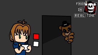 Jogando FNAF IN REAL TIME [upl. by Ahsiled]