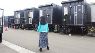 8 Million Views Japan Container Hotel Vlog🤗Amazing Comfort 😀 Rescue Hotel for Disasters🎦コンテナホテル [upl. by Gamages]