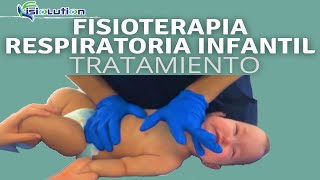 FISIOTERAPIA INFANTIL RESPIRATORIA  TRATAMIENTO BRONQUITIS  Fisiolution [upl. by Nailij]