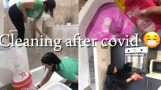 Clean with me after covid speed cleaning UK cleaning motivation [upl. by Waligore695]