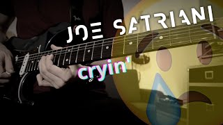 Joe Satriani  cryin full guitar cover [upl. by Goldie]