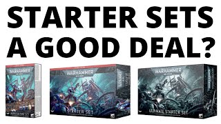 Warhammer 40K 10th Edition Starter Sets A Good Deal and Which to Get Review and Prices [upl. by Yeffej339]