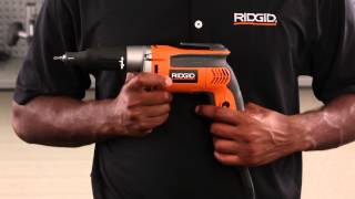 RIDGID R60002 Drywall Screwdriver [upl. by Bonnee719]