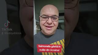 Salmonella găsită în ouăle din Ucraina [upl. by Lleuqar]