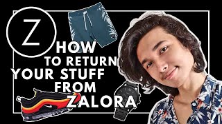 How to do a Refund or Return on ZALORA [upl. by Aitnuahs]