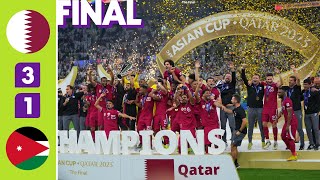 🔥 Qatar 3 Penalties on AFC Asian Cup 2023 Final  31 Qatar vs Jordan [upl. by Osmond]