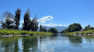 Timelapse  Penticton River Channel Float  British Columbia Canada [upl. by Ehrlich]