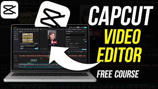 CapCut Tutorial for Mac and PC 2024  Best Free Video Editor [upl. by Aloz]