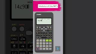 How to Find Complex Number Terms Polar Form  Casio fx991ES Sci Calculator  Conj  Mod  Arg [upl. by Ybocaj710]