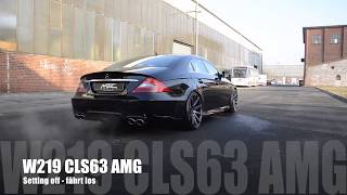 MEC Design Mercedes W219 CLS63 AMG Exhaust  Sound Version Apocalypse [upl. by Laurin]