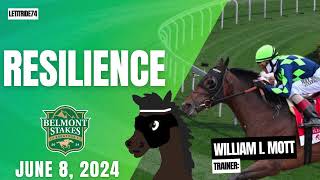 This is the next to last video for the Belmont Resilience Belmont Stakes 2024 Preview [upl. by Acirrehs]