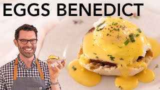 Easy Eggs Benedict Recipe [upl. by Cinom236]