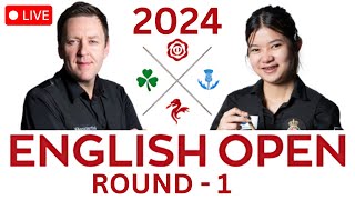 Ricky Walden vs Mink Nutcharut  English Open 2024  Round 1 [upl. by Lezirg]