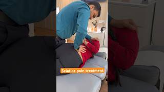 Sciatica pain chiropractic treatment trending shortfeed trend [upl. by Riebling]