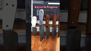 Knives In Various Stages Of Progress [upl. by Anoval]