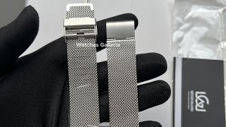 Mesh Bracelet 21mm  Watch Strap  Milanese Watch Strap  Milanese Bracelet  Watch Bracelet [upl. by Amoakuh986]