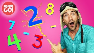 Math Whiz Subtraction Song  Kids Learning  Danny Go Songs For Kids [upl. by Cibis]