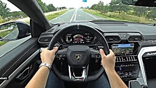 2022 Lamborghini Urus Test Drive  WILD Luxury SUV [upl. by Myca]