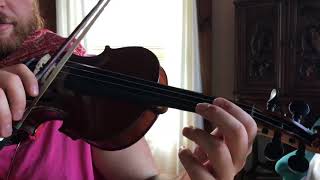 How to play Concerning Hobbits on Violin  Beginners Tutorial [upl. by Arrehs84]