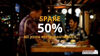 Der Schlemmerblock – Spare 50 bei deinem nächsten Restaurantbesuch [upl. by Columba]