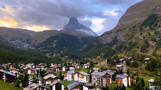 Zermatt Switzerland 4K  Gornergrat Railway Train Ride  Matterhorn [upl. by Elleinaj]