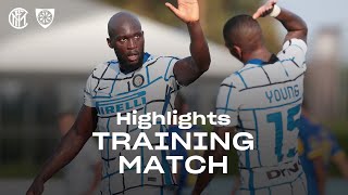 INTER 70 CARRARESE  TRAINING MATCH HIGHLIGHTS  Getting ready for our first official game 🔥⚫🔵 [upl. by Ardin]