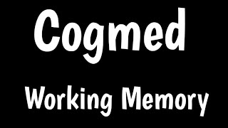 Cogmed Working Memory Training  Cogmed [upl. by Ginzburg485]