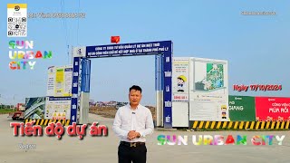 Tiến độ dự án Sun Urban City Hà Nam 17102024 [upl. by Penrod]