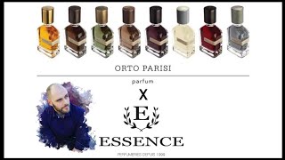 ORTO PARISI  TODA LA COLECCIÓN colaboración en perfumería Essence [upl. by Lora]