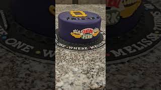 40th birthday friends theme cake [upl. by Ecinej]