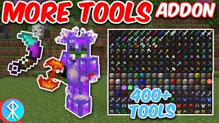 MORE TOOLS Addon  BedrockMCPEXbox Minecraft [upl. by Seely]