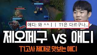 T1 멤버들에게 영혼까지 털리는 애디 ㄷㄷ  롤 하이라이트 LCK T1 [upl. by Ytak]