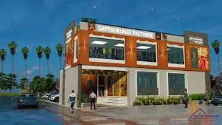 Showroom Design  Saree Showroom Design  Clothes Showroom  Lumion Animation [upl. by Shinberg257]