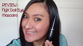 Review  NYX Doll Eye Mascara [upl. by Gabbey]