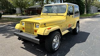 1990 Jeep Wrangler Islander [upl. by Wilterdink]