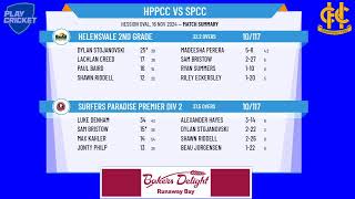 Helensvale 2nd Grade v Surfers Paradise Premier Div 2 [upl. by Ateuqram]