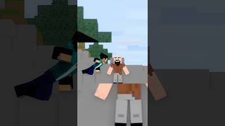 Herobrain Heeko \VS Notc Notchie Fight Moments In Minecraft Anime minecraft subscribe 2024 [upl. by Schulman865]