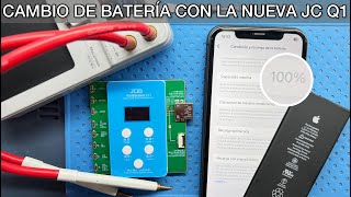 Cambio de batería en iPhone 11 con la nueva JC Q1 [upl. by Adnaw655]