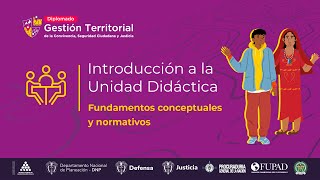 Introducción a la unidad didáctica “Fundamentos conceptuales y normativos” [upl. by Rogozen319]