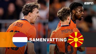 🔥 HEERLIJKE combinaties en MOOIE doelpunten 👏🟠  Samenvatting Jong Oranje  Jong NoordMacedonië [upl. by Segalman697]