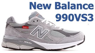 New Balance 990VS3 Unboxing and On Feet  解說在CC字幕  990 Version Series  M990V3  990V3  M990VS3 [upl. by Debor]