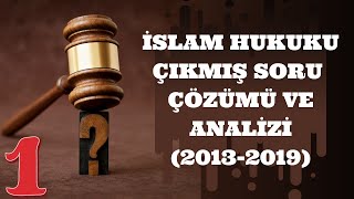 42 İSLAM HUKUKU1 KPSS Çıkmış Soru Çözümü ve Analizi》Ahmet ŞENOL [upl. by Brosy620]