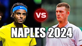 Elias Ymer vs Maximilian Marterer NAPLES 2024 Highlights [upl. by Eiram]